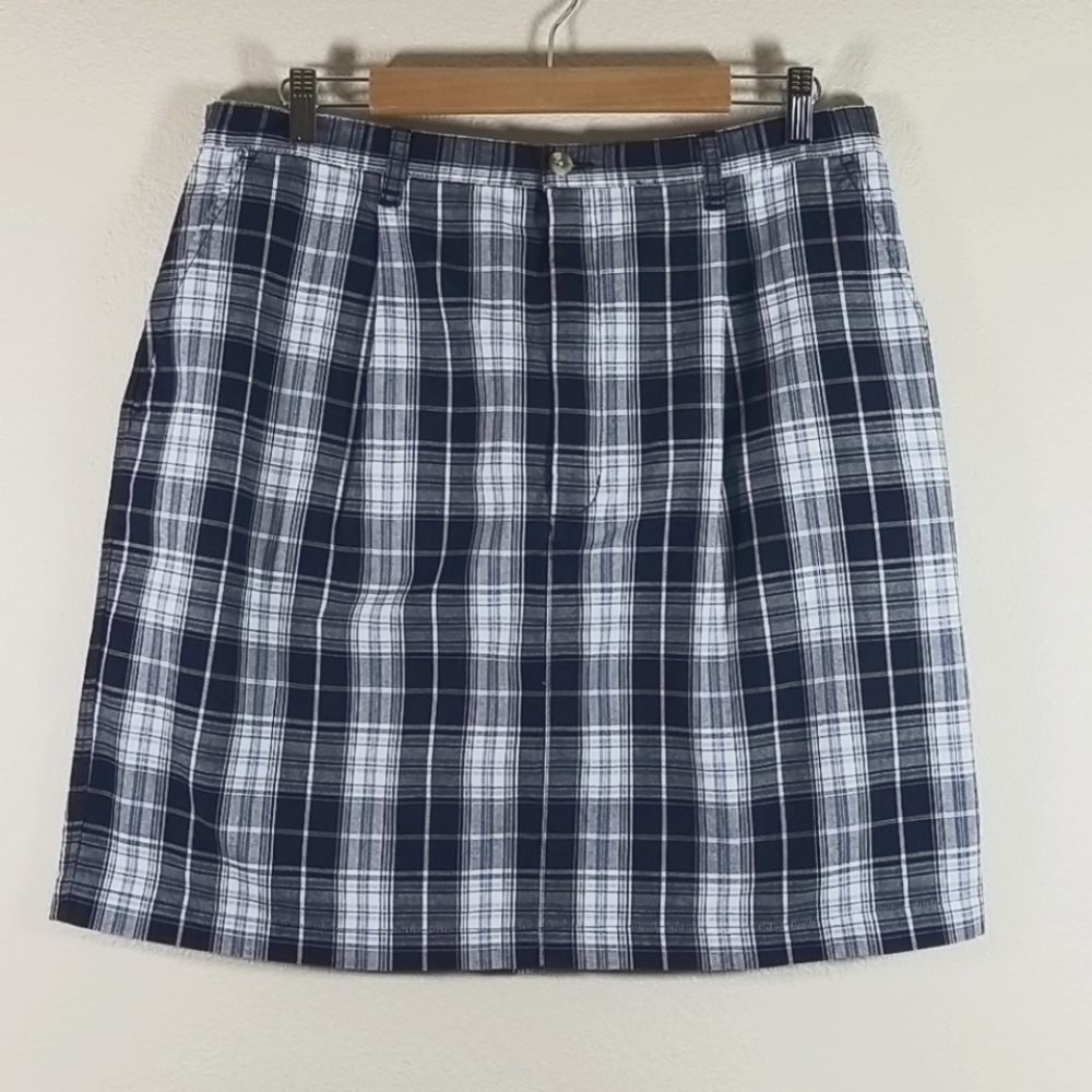 Eddie Bauer plaid skirt